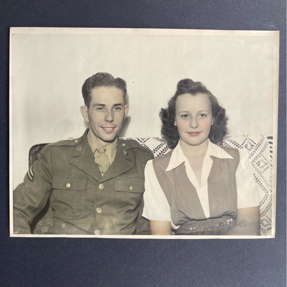 Love and Marriage Vintage Antique Couple Portrait Snapshot Photograph Lot - Picture 5 of 14